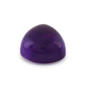 amethyst purple trillion cabochon 6mm loose gemstone