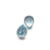aquamarine pear cut 7.7x6mm loose stone