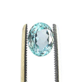 beautiful grade AAA aquamarine oval cut 7.5x6mm loose jewel