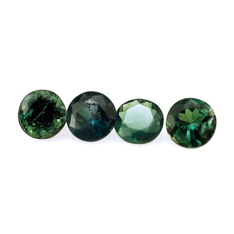 Natural alexandrite round cut 4mm gemstones
