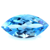 Swiss blue topaz marquise cut 12x6mm natural gemstone