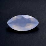natural chalcedony marquise cut 16x8mm loose stone