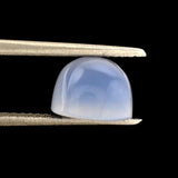natural chalcedony cushion cabochon 8mm jewell