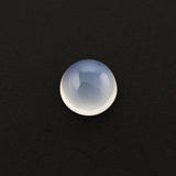 chalcedony round cut cabochon 5mm loose stone