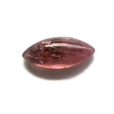 tourmaline pink cabochon marquise cut 16x7mm genuine jewel
