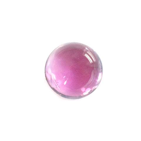 Pink tourmaline cabochon round cut 5mm loose gemstone 