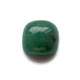 emerald cabochon cushion 8mm loose gemstone