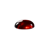 Garnet oval cabochon - 9x7mm