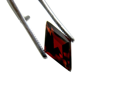 garnet kite 12x6mm loose gemstone