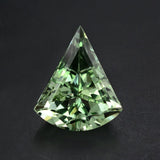 natural green amethyst prasiolite pendulum cut loose gem