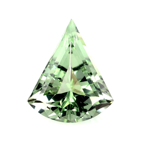 natural green amethyst prasiolite pendulum cut loose gemstone