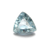 aquamarine trillion cut 6.5mm natural gemstone