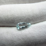 aquamarine pear cut 12x5mm gemstone from Brazil