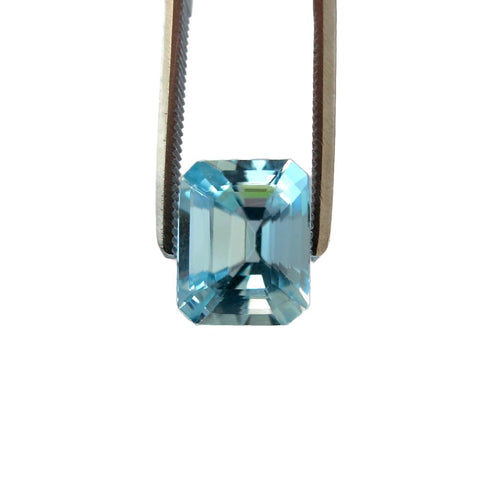 aquamarine octagon cut 10x8mm loose gemstone AAA
