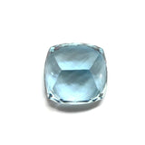 aquamarine cushion cut 12mm genuine jewel