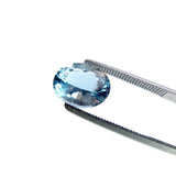 aquamarine oval cut 10x8mm extra quality gemstone