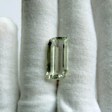 green amethyst prasiolite navette free-form 20x10mm loose gemstone