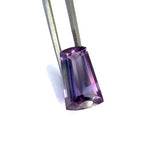 amethyst purple fancy cut trapezoide 16x10mm loose gemstone