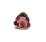 natural red tourmaline trillion cut 6.5mm gemstone