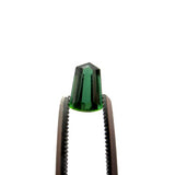 green tourmaline trapezoide  7x5mm loose stone