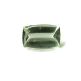 green amethyst prasiolite baguette mirror buff-top cut 16x10mm gemstone