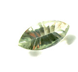 green quartz prasiolite marquise mirror buff-top 14x7mm gemstone