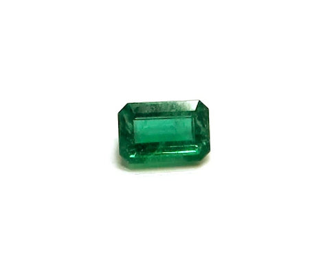 emerald octagon 6x4mm gemstone