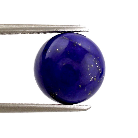 Beautiful lapis lazuli round cabochon 12mm gemstone