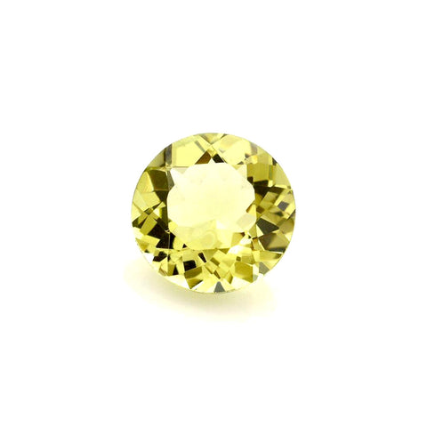lemon quartz round cut 6mm natural gemstone
