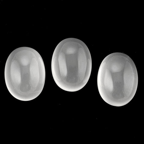 moonstone white oval cut cabochon 12x10mm loose gemstone