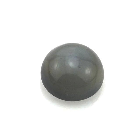 Grey moonstone round cut cabochon 8mm