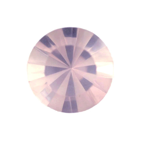 Rose Quartz - round cut - 3mm (mirror cut)