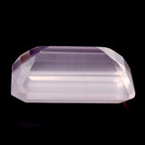 natural rose quartz octagon cut 16x10mm loose jewel