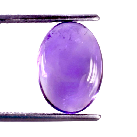 Amethyst cabochon oval shape -  20x15mm
