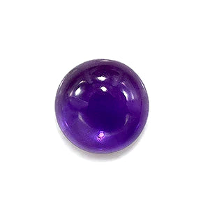 amethyst purple round cabochon 9mm loose gemstone