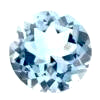 blue topaz sky round cut various sizes natural gemstone