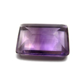amethyst purple bi-colour baguette cut 24x16mm 24.55 carats jewel
