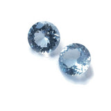 aquamarine round 8mm gemstone AA colour grade