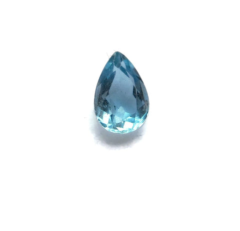 aquamarine pear cut 6x4mm grade gem gemstones from Brazil