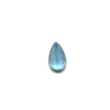 aquamarine pear cut 8x5mm natural jewel
