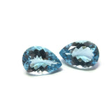 aquamarine pear cut 10x7mm AAA gemstones from Brazil