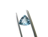 natural aquamarine blue trillion cut 6mm gemstone