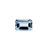 aquamarine blue emerald octagon extra-quality natural gemstone 7x5mm