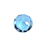 aquamarine natural round cut 6mm gem-grade santa maria