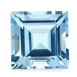 aquamarine natural square 8mm jewell