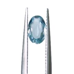 aquamarine oval shape 8x5mm loose gemstone