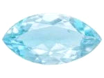 Natural aquamarine marquise cut 8x4mm loose gemstone
