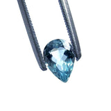 beautiful grade AA aquamarine pear cut 8x5mm loose jewel