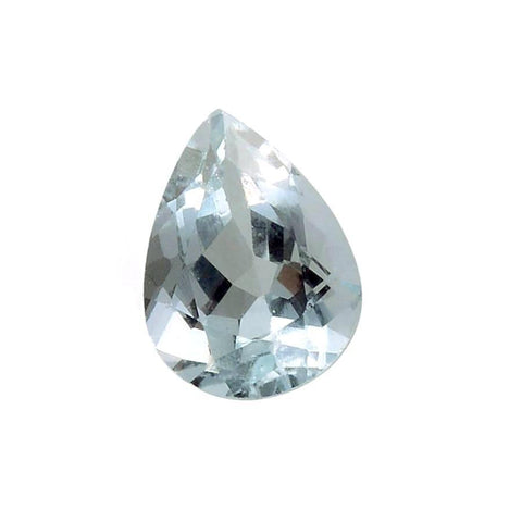 aquamarine pear cut 9x6mm loose gemstone