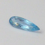 Aquamarine pear cut - 12x4mm